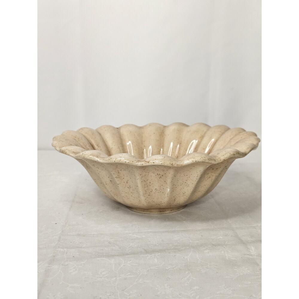 Vintage Glaze Signed J. W. B. 1998 Art Pottery Decorative Bowl 8" JWB #61